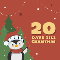 Christmas Countdown Linkedin Post Image Preview