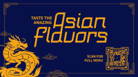 Traditional Asian Food Animation Preview