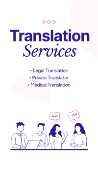 Translator Services TikTok video Image Preview