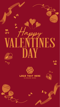 Valentines Greeting Instagram Story Design