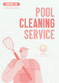 Let Me Clean That Pool Flyer Image Preview