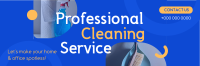 Spotless Cleaning Service Twitter Header Design