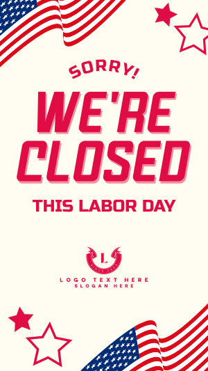 Labor Day Hours Instagram story Image Preview