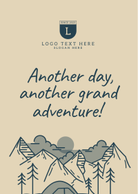 Grand Adventure Poster Design