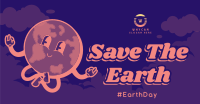 Modern Earth Day Facebook Ad Design