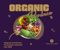 Healthy Salad Facebook Post Design
