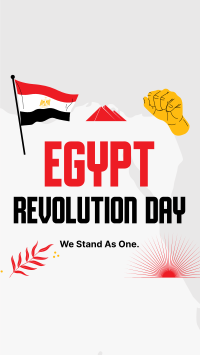 Egyptian Revolution Instagram story Image Preview