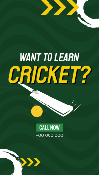 Time to Learn Cricket TikTok video Image Preview