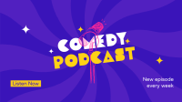 Comedy Podcast Facebook event cover Image Preview