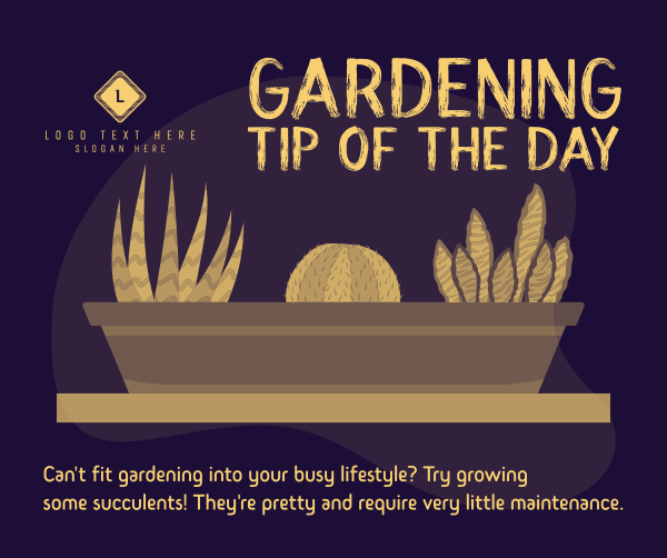 Gardening Tips Facebook Post Design Image Preview