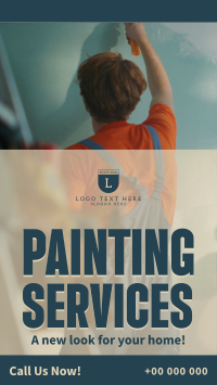 Painting Services Instagram reel Image Preview