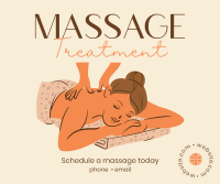 Best Massage Treatment Facebook post Image Preview