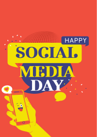 Social Media Day Poster Design
