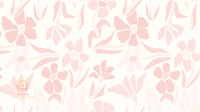 Artistic Floral Zoom Background Image Preview