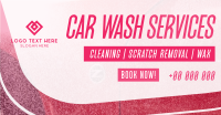 Auto Clean Car Wash Facebook Ad Design
