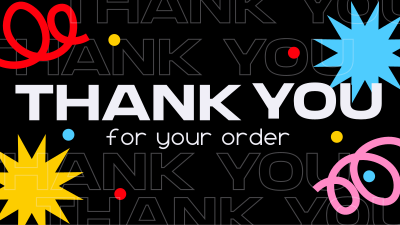 Bold Shapes Generic Thank You Facebook event cover Image Preview