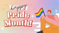 Modern Pride Month Celebration Facebook Event Cover Design