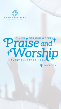 Praise & Worship Instagram Reel Design