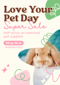 Dainty Pet Day Sale Poster Image Preview
