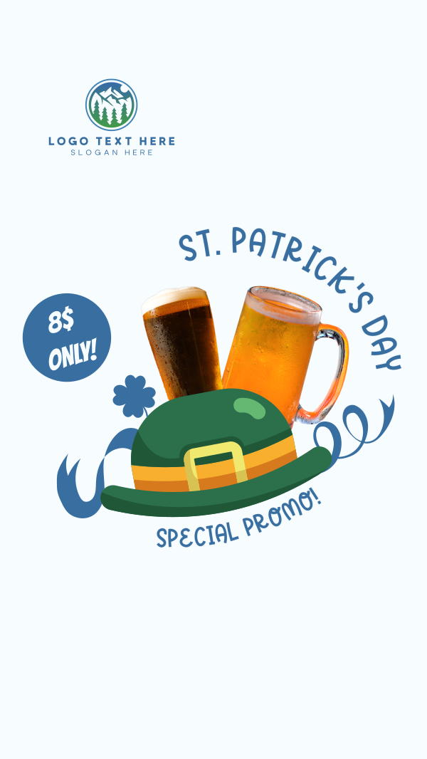 St. Patrick Beer Promo Instagram Story Design Image Preview