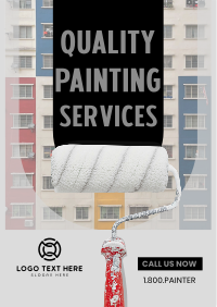 Painting Wall Exterior Flyer Image Preview