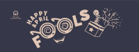 April Fools Glasses Facebook Cover Image Preview