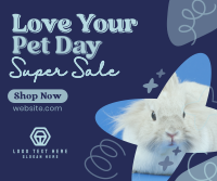 Dainty Pet Day Sale Facebook Post Design