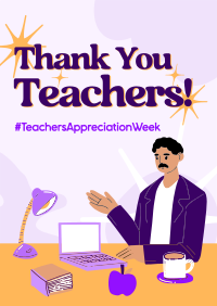 Teacher Appreciation Week Flyer Design