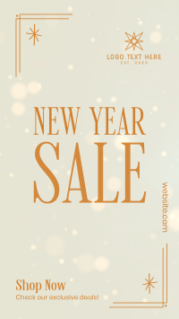 New Year Exclusive Deals Facebook Story Design