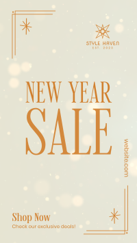New Year Exclusive Deals Facebook story Image Preview