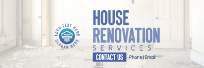 House Renovation Twitter header (cover) Image Preview