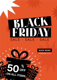 Black Friday Sale Poster Image Preview