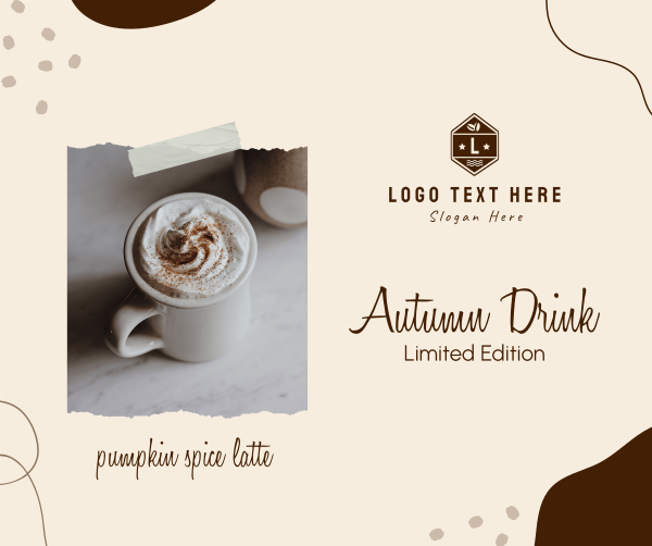 Autumn Drink Facebook Post Design Image Preview