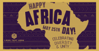 Africa Day Greeting Facebook Ad Design