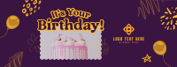 Kiddie Birthday Promo Facebook cover Image Preview