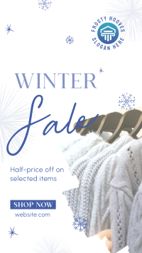 Winter Fashion Sale TikTok Video Image Preview