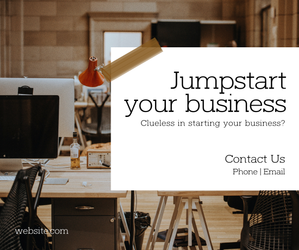 Jumpstart Your Business Facebook Post Design Image Preview