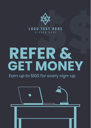 Refer And Get Money Poster Image Preview