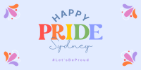 Pastel Pride Celebration Twitter Post Design