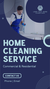 On Top Cleaning Service Facebook story Image Preview