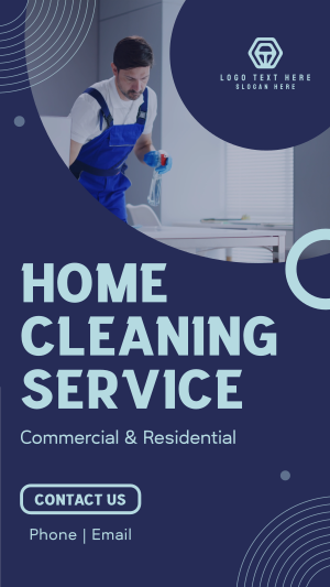 On Top Cleaning Service Facebook story Image Preview