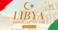 Libya National Day Facebook Ad Design