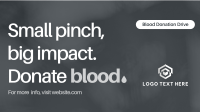Blood Donation Drive Facebook Event Cover Image Preview