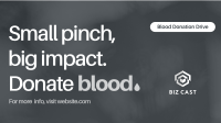 Blood Donation Drive Facebook Event Cover Image Preview