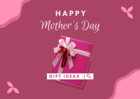 Mothers Gift Guide Postcard Design