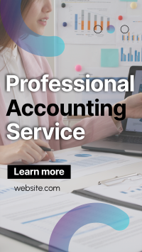 Professional Accounting Service TikTok Video Preview