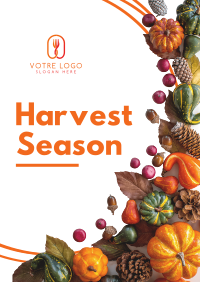Harvest Season Poster Design