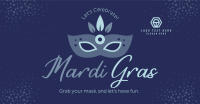 Mardi Mask Facebook Ad Design