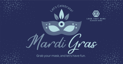 Mardi Mask Facebook ad Image Preview