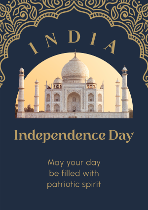 Decorative Indian Independence Flyer Image Preview